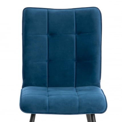 Стул обеденный Бари ЛТ, велюр, Дэрк блуе (темно-синий), 41х55х89 см / Bari LT, Dark blue_5