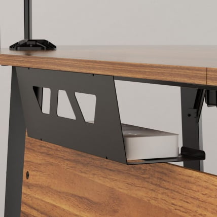 Стол для компьютера с подставкой под клавиатуру EUREKA ERK-AED-E70WN_5