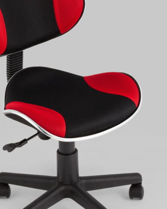 Стул офисный QZY Черно-красный_6