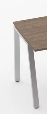 Л-образный металлический каркас с траверсами Deka 73.07.08 К Металлик матовый муар_0