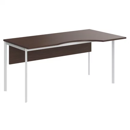 Стол эргономичный IMAGO-S CA-2S(L/R) венге магия белый полуматовый_0