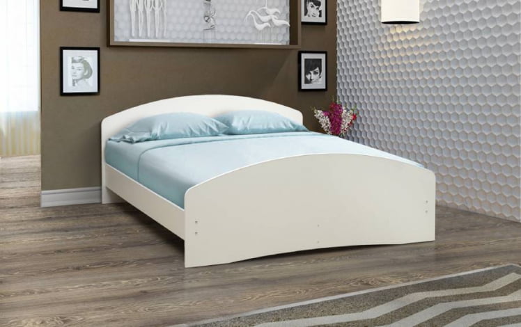 Кровать на уголках №2 1600*1900 Итальянский орех_0