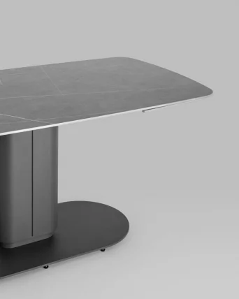 Обеденный стол раскладной Глория 170-250 Серый_3