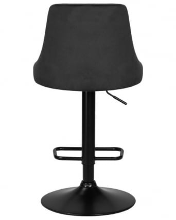 Стул барный ДОБРИН ДЖОСЕПХ БЛАCК (черный велюр (МДЖ9-101)) 2 шт / DOBRIN JOSEPH BLACK (MJ9-101))_5