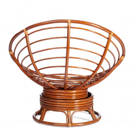 Кресло-качалка ПАПАСАН/ПАПАСАН в 23/01 Б /без подушки/ 115х78х104 см, Пекан (орех) / PAPASAN/ПАПАСАН w B Pecan_3