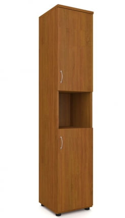 Шкаф для документов узкий Р.П-4 Крафт золотой_0