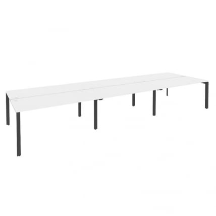 Рабочая станция на П-образном м/к ОНИКС О.МП-Д.РС-6.4.7 Белый Бриллиант/Антрацит / ONIX O.MP-D.RS-6.4.7_0