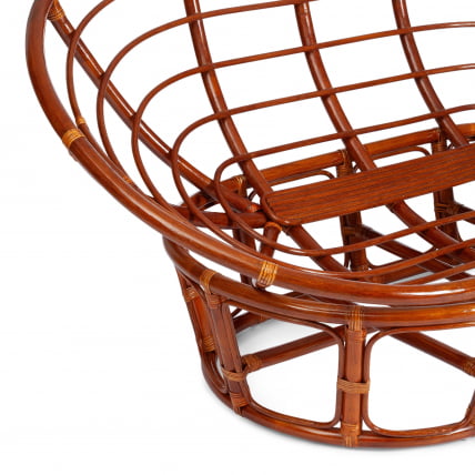 Диван MAMASAN/МАМАСАН 23/02 W /с подушкой/ 169х102х80 см, Cognac (коньяк), матрац 182х119 см, ткань серо-бежевая 3М 16/2_6