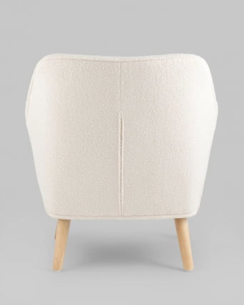 Кресло Ричи тедди Белый_5