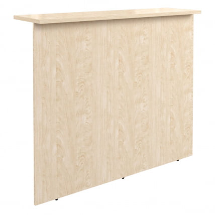 Стойка ресепшн прямая DMS 120 Бук Тиара_0