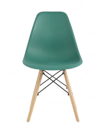 Стул Eames Style DSW серо-зеленый (разборный каркас)_1