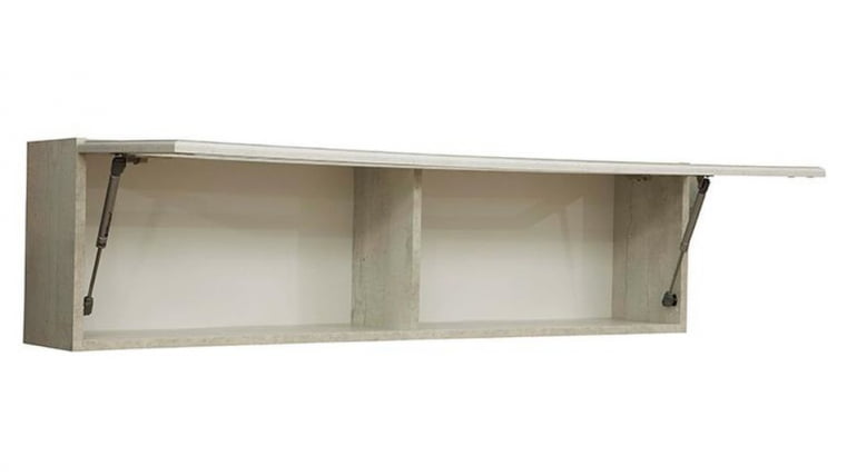 Полка навесная Сохо 32.18 Бетон пайн белый_1