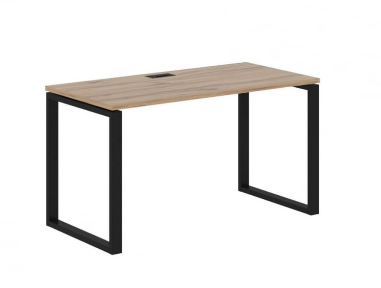 Стол письменный EDIS EQST 1367 Дуб Денвер светлый Черный_0