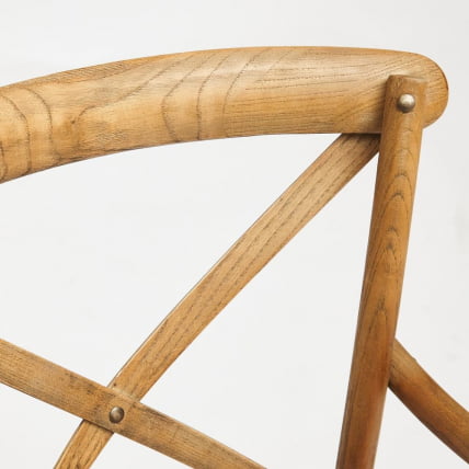 Стул с подлокотниками CРОСС (мод.CБ2008) дерево береза, 91х55х52см, Груша (№3) / CROSS (mod.CB2008)_3