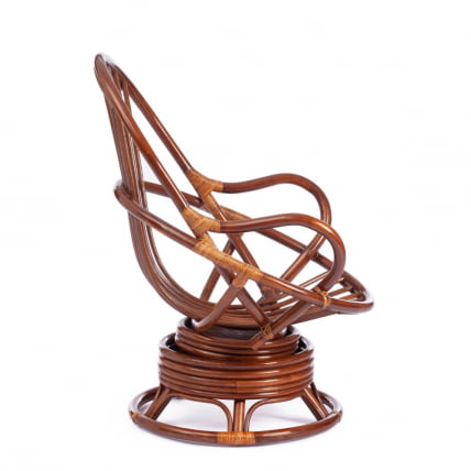 Кресло вращающееся FLORES 5005 /без подушки/ Pecan (орех)_16