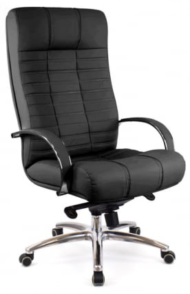 Кресло руководителя Atlant AL M экокожа Черный_0