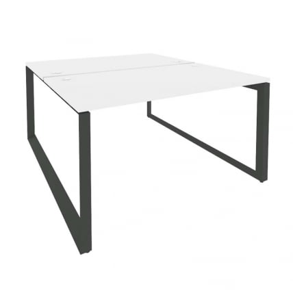 Рабочая станция на О-образном м/к ONIX O.MO-D.RS-2.3.8 Белый Бриллиант/Антрацит_0