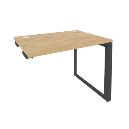 Стол-приставка на О-образном м/к к опорным элементам ONIX O.MO-SPR-1.7 Тиквуд Светлый/Антрацит_0