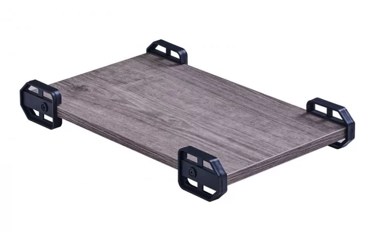 Угловой письменный стол КИВИ Черный дуб БЛАCК ОАК / KIWI BLACK OAK_14