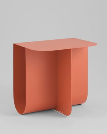 Журнальный столик Лауре металл красный / Laure_4