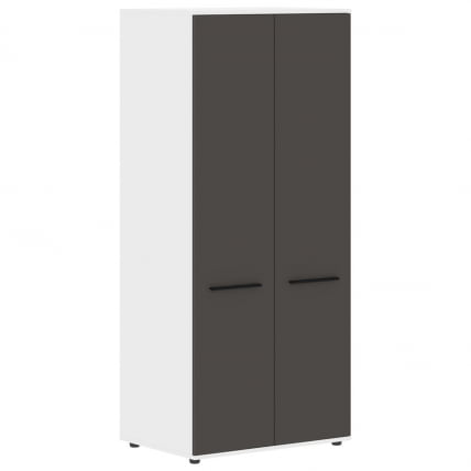 Гардероб ЕДИС ЕCВС 85 Мокко Черный Белый / EDIS ECWS_0