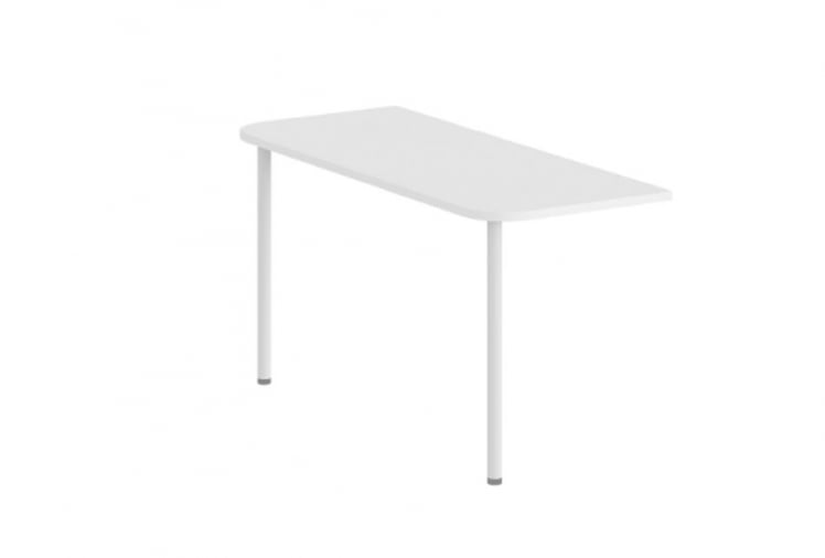 Приставка для стола на двух опорах Sigma SG.456.WH Белая_0