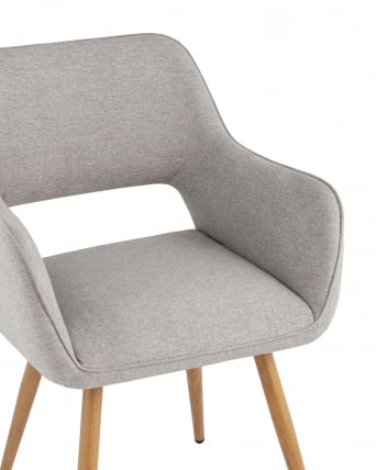 Стул Кромвель ИИ серый 2 шт / II_4