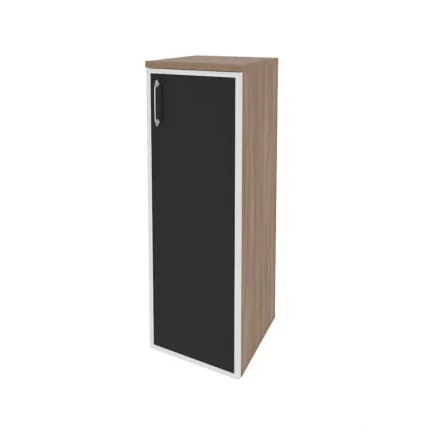 Шкаф средний узкий правый ОНИКС О.СУ-2.4Р(Р) блаcк Дуб Аризона / ONIX O.SU-2.4R(R) black_0