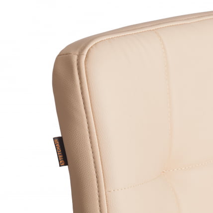 Полубарный стул Medeo/Медео экокожа , бежевый, 42х56х102 см_8
