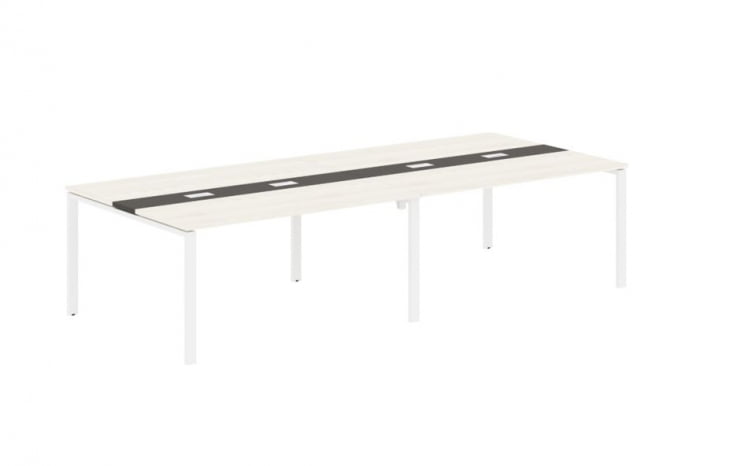 Переговорный стол EDIS EUCT 3114 Ясень Траун Мокко Белый_0