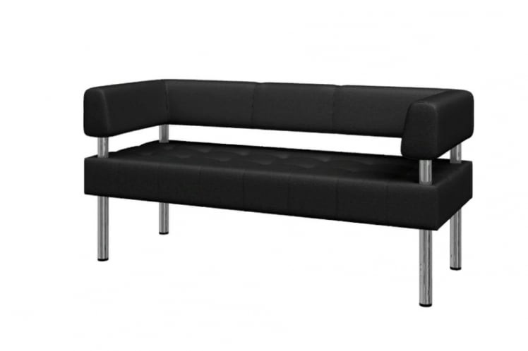 Диван трехместный с подлокотниками Бизнес М-44/6_0