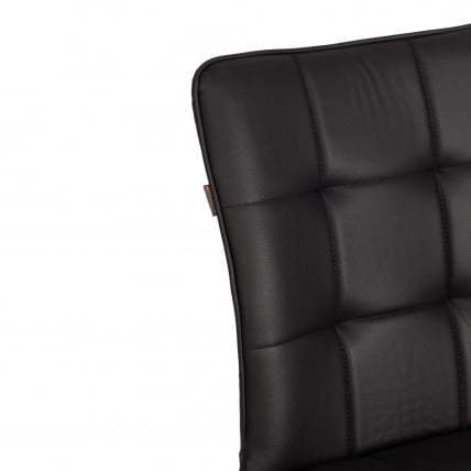 Стул обеденный Бари ЛТ, экокожа, черная, 41х55х89 см / Bari LT,_8