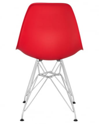 Стул обеденный ДОБРИН ДСР (ножки хром, цвет красный (Р-02)) 4 шт / DOBRIN DSR (R-02))_5