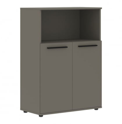 Шкаф с глухими малыми дверьми ЕДИС ЕМCС 85.3 Мокко Черный Мокко / EDIS EMCS_0