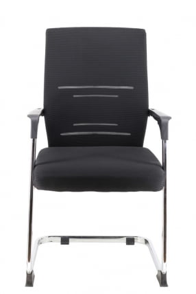 Кресло для посетителей Everprof Visit Сетка Черный_2