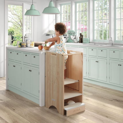 Стул-подставка Micuna Trotta MONT-1872 Waterwood/White_4