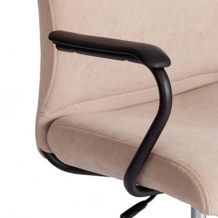 Кресло БЕНЕФИТ флок , бежевый, 7 / BENEFIT_8