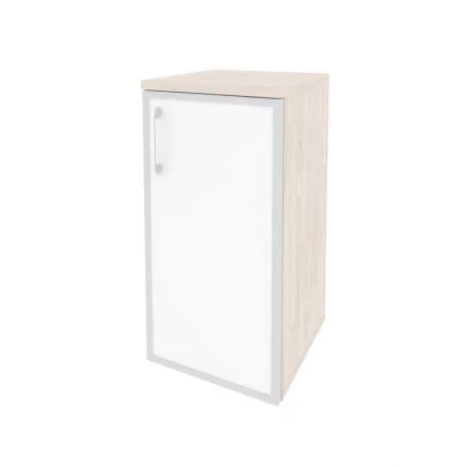 Шкаф низкий узкий правый ONIX O.SU-3.2R(R) white Денвер Светлый_0