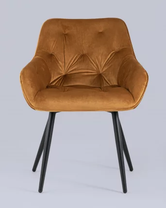 Стул Алекса велюр Терракот_3