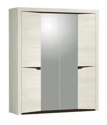 Шкаф для одежды Лючия 33.01 Ясень анкор светлый Венге_0