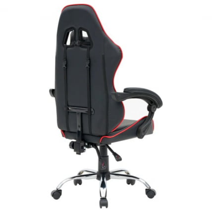 Кресло компьютерное CРОМЕКС (КРОМЕКС) ДЖокер ГМ-125 экокожа черное/красное / CROMEX Joker GM-125_3