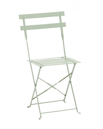 Комплект стола и двух стульев Бистро Светло-зеленый_4