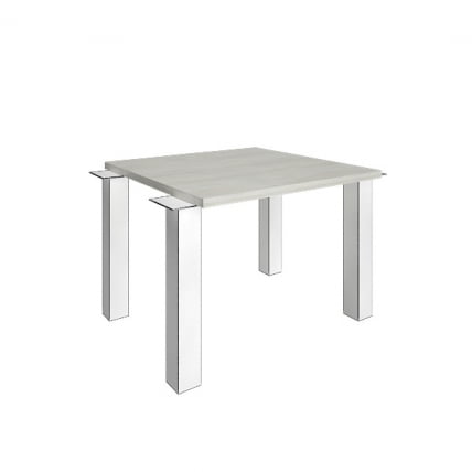 Элемент стола переговоров без опор ЙАЛТА ЛТ-СВ Снежная Платина / YALTA LT-SV_0