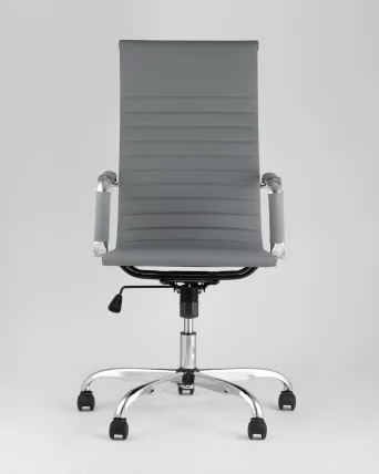 Кресло руководителя TopChairs City Серое_2