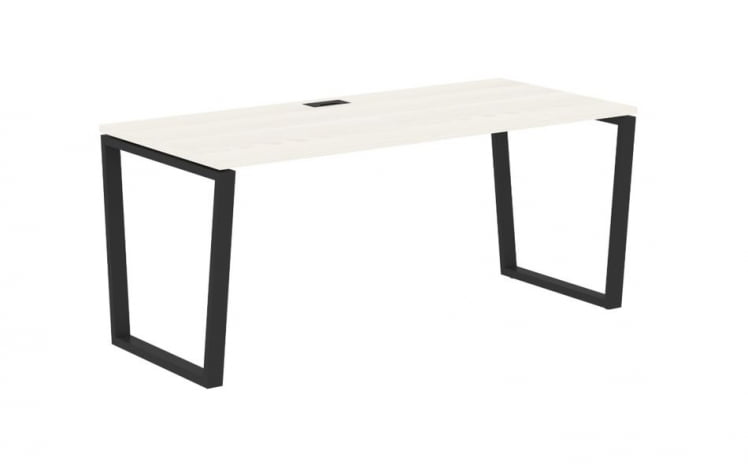 Стол письменный ЕДИС ЕВСТ 1780 Ясень Траун Черный / EDIS EVST_0