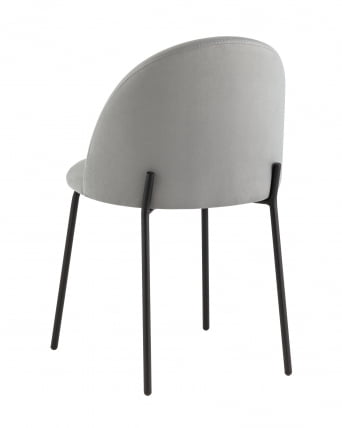 Стул Коди велюр Серый_5