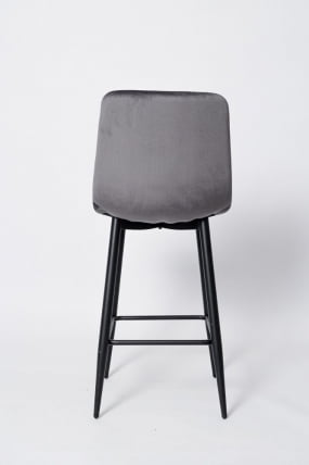 Стул барный BC-1722 графит вельвет_2