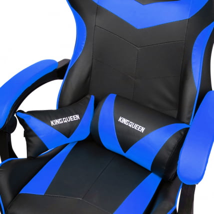 Кресло 088 цвет черный/синий с массажем 088-black-blue-mass_6