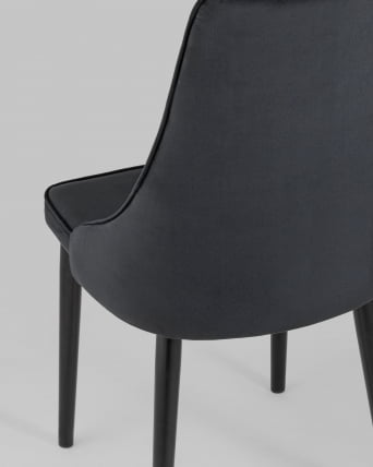 Стул Версаль велюр Черный_6