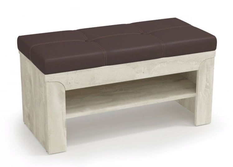 Тумба Лючия 33.21 Бетон пайн белый Венге_0